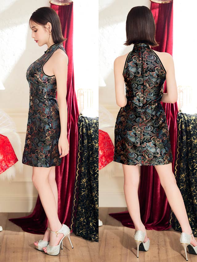 《ハロウィン早得★送料無料》9/8再入荷!アメスリミニチャイナコスチューム【2025ハロウィン/コスプレ】