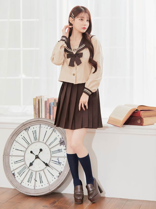 9/8再入荷![3点SET]クラシカルセーラー服コスチューム【2025ハロウィン/コスプレ】