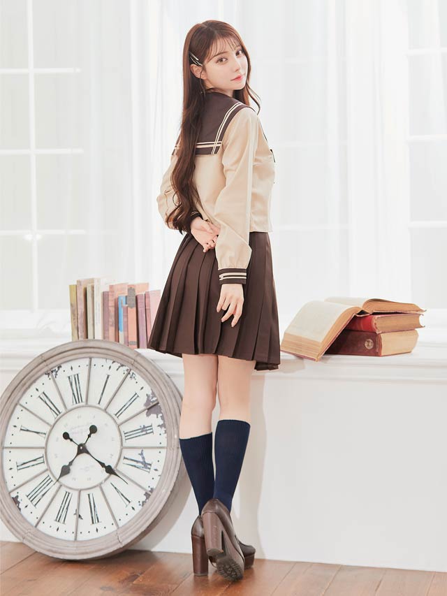 9/8再入荷![3点SET]クラシカルセーラー服コスチューム【2025ハロウィン/コスプレ】