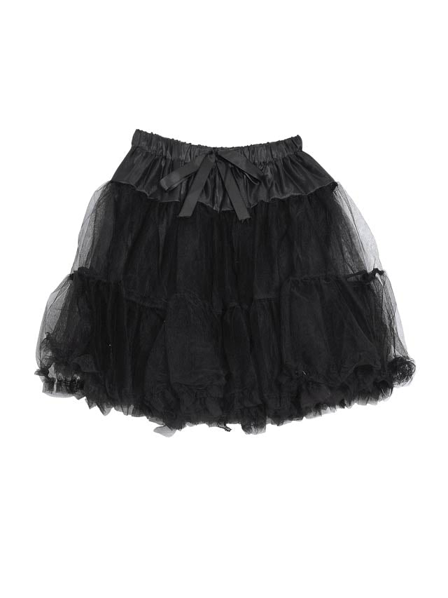 《ハロウィン早得★送料無料》9/8再入荷!ウエストリボンボリュームチュールパニエ【2025ハロウィン/小物】