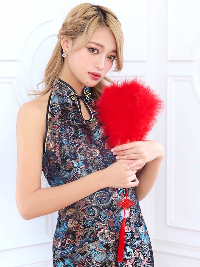 《ハロウィン早得★送料無料》ゴージャスファー扇子【2025ハロウィン/小物】