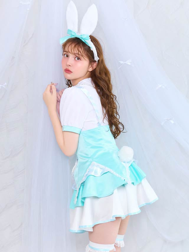 【オサレカンパニー監修】9/25新作![8点SET]ワンダーバニーコスチューム【2025ハロウィン/コスプレ】