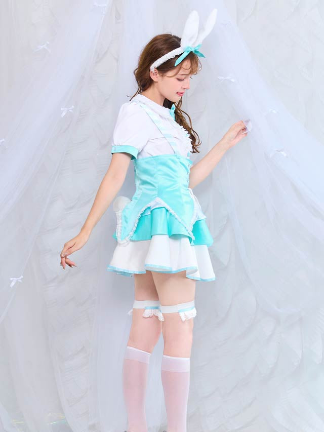 【オサレカンパニー監修】9/25新作![8点SET]ワンダーバニーコスチューム【2025ハロウィン/コスプレ】