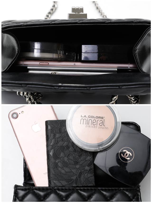 7/15再販予定! [2way]キルティングツイストシルバーショルダー＆ハンドバッグ【入荷通知登録推奨】