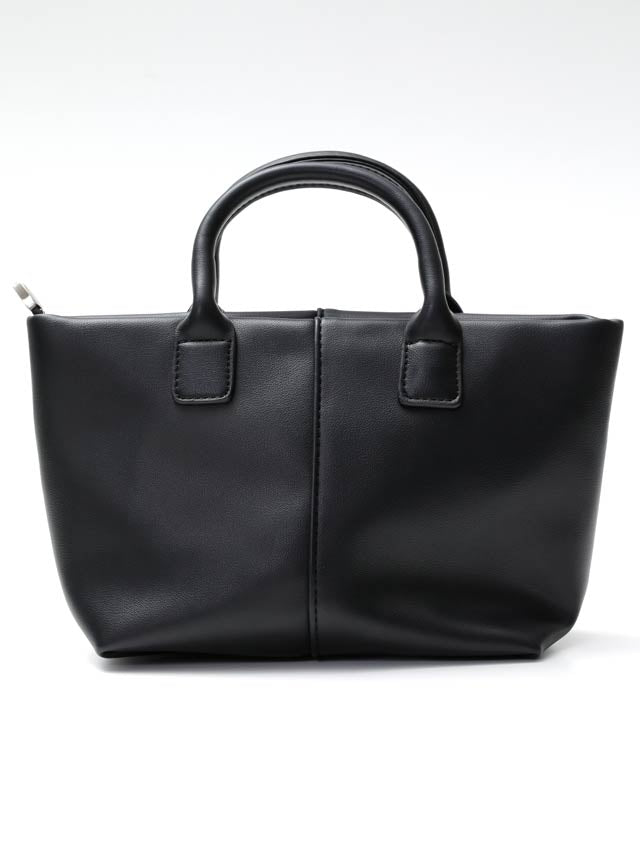 [2way]シンプルフロントラインショルダー＆ハンドバッグ