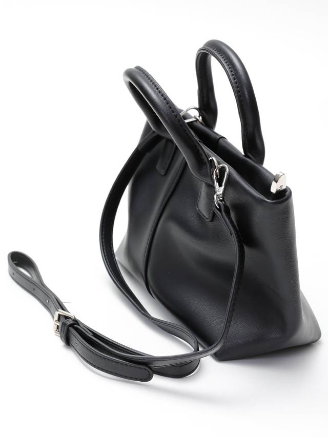 [2way]シンプルフロントラインショルダー＆ハンドバッグ