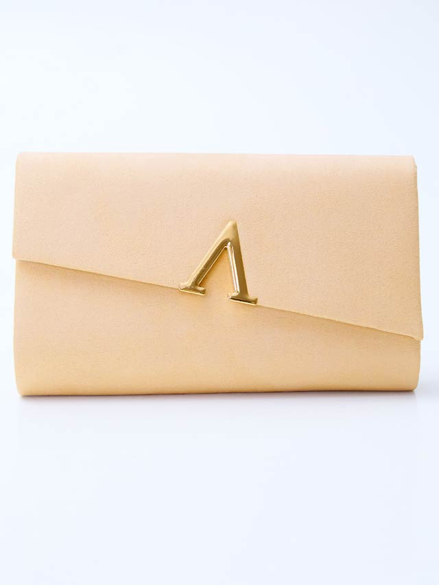 7/15再入荷! [2way]V字ビジューダイアゴナルクラッチ＆ショルダーバッグ