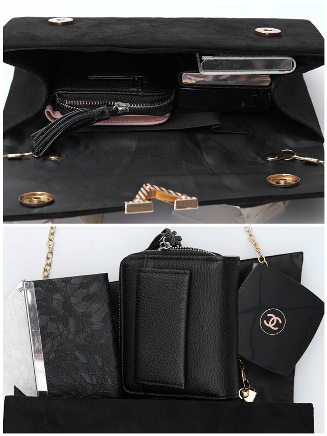 7/15再入荷! [2way]V字ビジューダイアゴナルクラッチ＆ショルダーバッグ