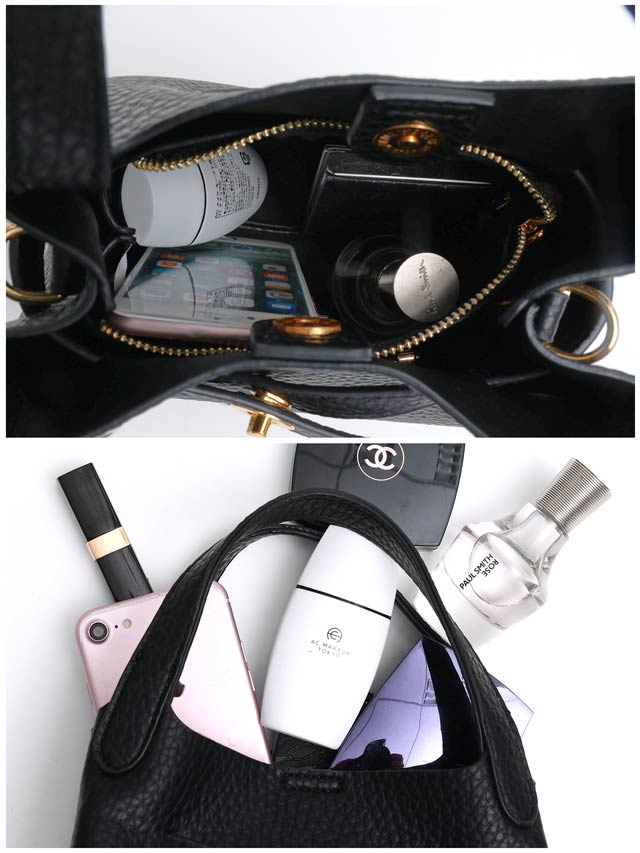 5/14新作![2way]クロスベルトミニポーチ付きハンドバッグ