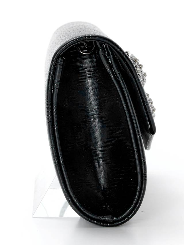 [2way]ゴージャスリボンビジューショルダー＆クラッチバッグ