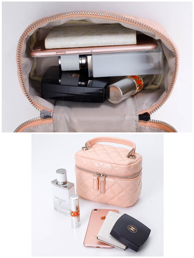 6/4新作![2way]キルティングチェーンバニティバッグ