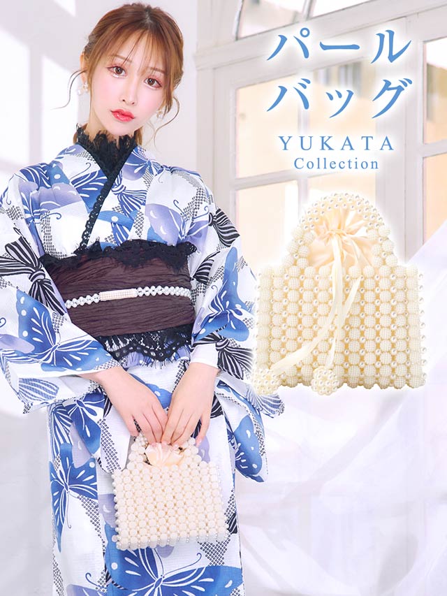 [単品] Sweetパールバッグ【YUKATA by dazzy 2025】