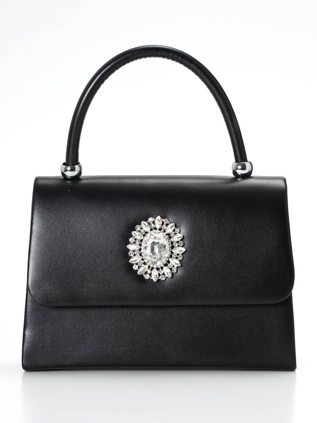 8/1再入荷![2way]ゴージャスビジュースクエアハンドバッグ