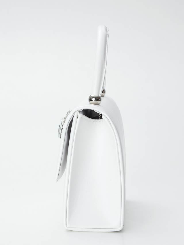 8/1再入荷![2way]ゴージャスビジュースクエアハンドバッグ