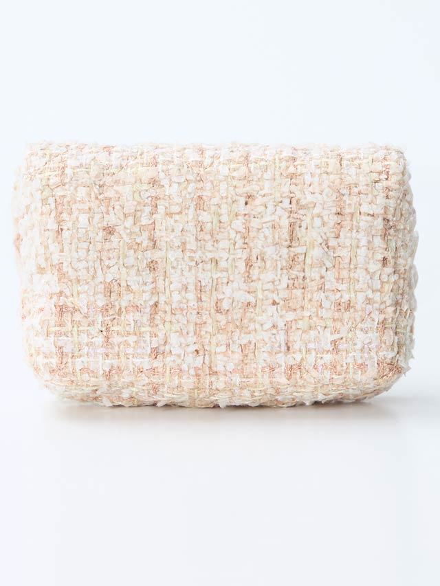 8/1再入荷! ミックスツイードバックルショルダーバッグ