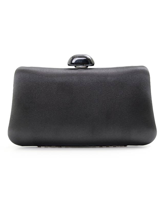 [2way]グロッシーサテンクラッチバッグ