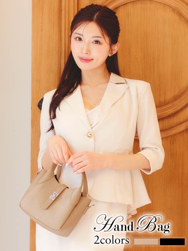 8/6新作![2way]センターバックルベルトハンド＆ショルダーバッグ