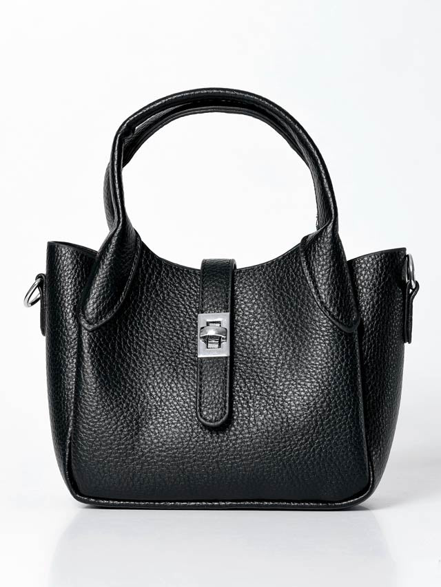 8/6新作![2way]センターバックルベルトハンド＆ショルダーバッグ