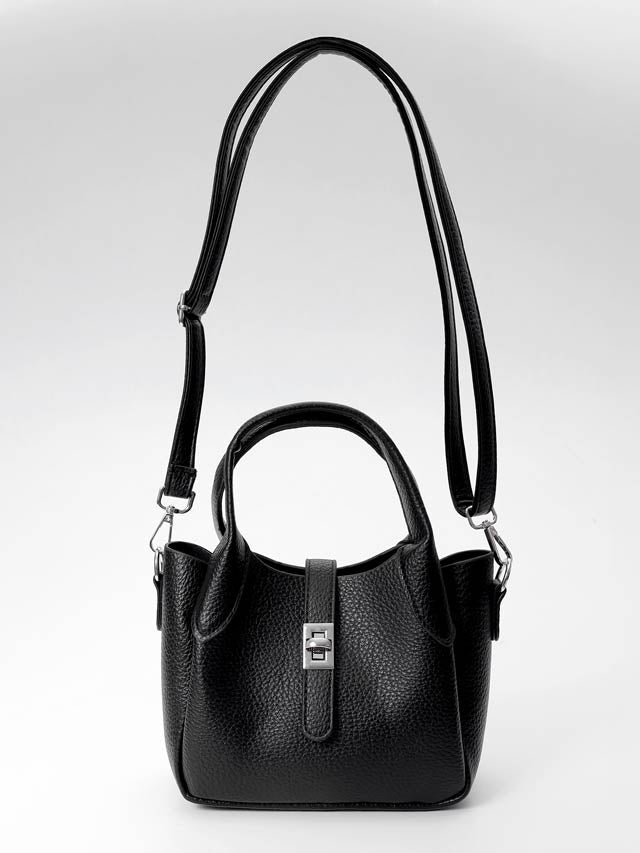 8/6新作![2way]センターバックルベルトハンド＆ショルダーバッグ