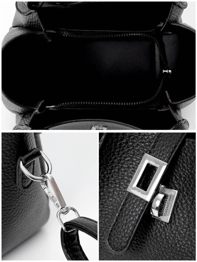 8/6新作![2way]センターバックルベルトハンド＆ショルダーバッグ