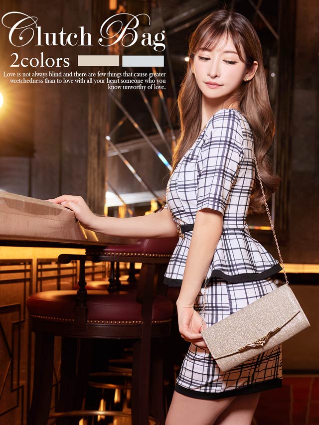 7/15再販予定!メタリックグリッタークラッチバッグ【入荷通知登録推奨】