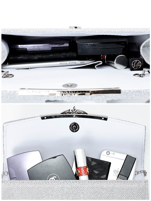 7/15再販予定!メタリックグリッタークラッチバッグ【入荷通知登録推奨】