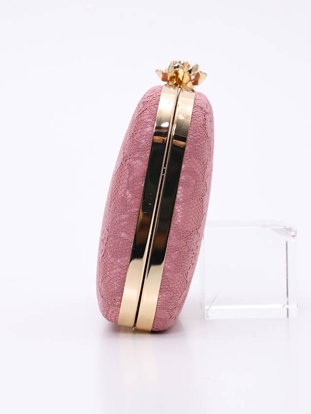 [2way]ブルーミングレースクラッチバッグ