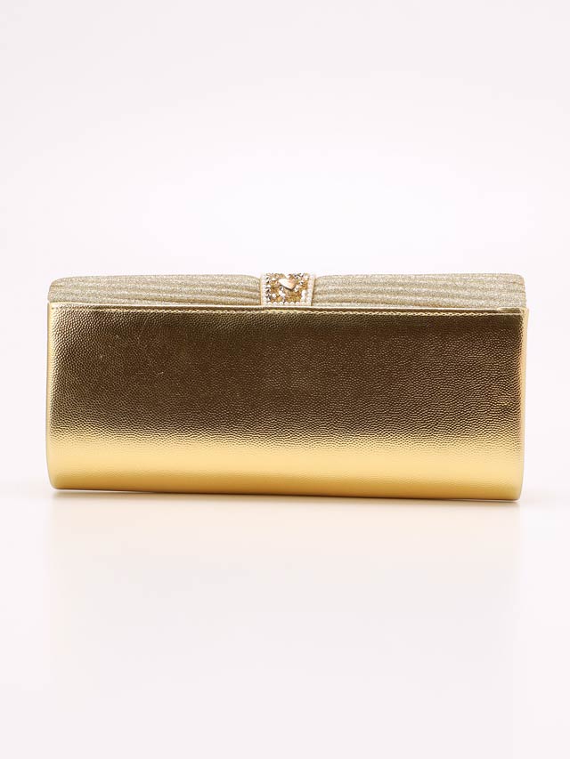 [2way]ゴージャスフロントビジュークラッチバッグ＆ショルダーバッグ