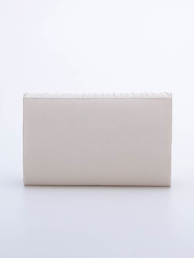 7/10再入荷![全3色][2way]エレガントプリーツクラッチバッグ