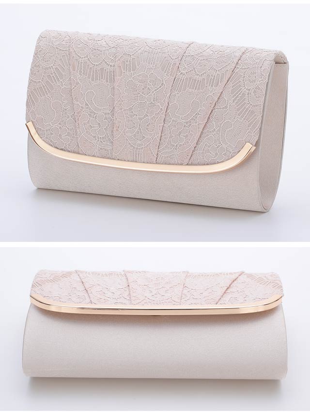 7/10再入荷![2way]バイカラークラッチバッグ