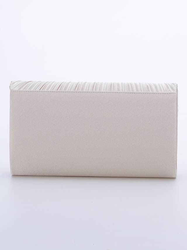 7/10再入荷![2way]プリーツデザインレタークラッチバッグ