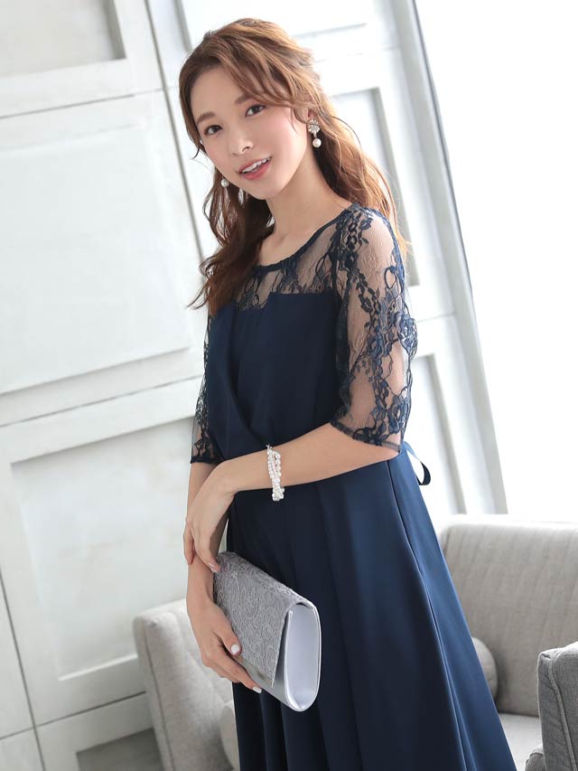 7/10再入荷![全3色][2way]レースデザインクラッチバッグ