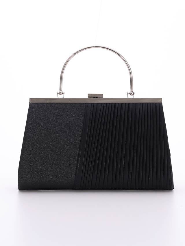 7/10再入荷!グリッター プリーツ デザインパーティーバッグ