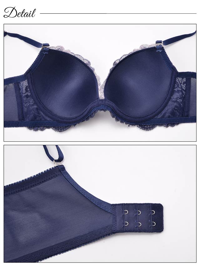 8/23再販!ロマンティックベルローズ育乳脇高ブラジャー&バック透けフルバックショーツ[推し][人気]