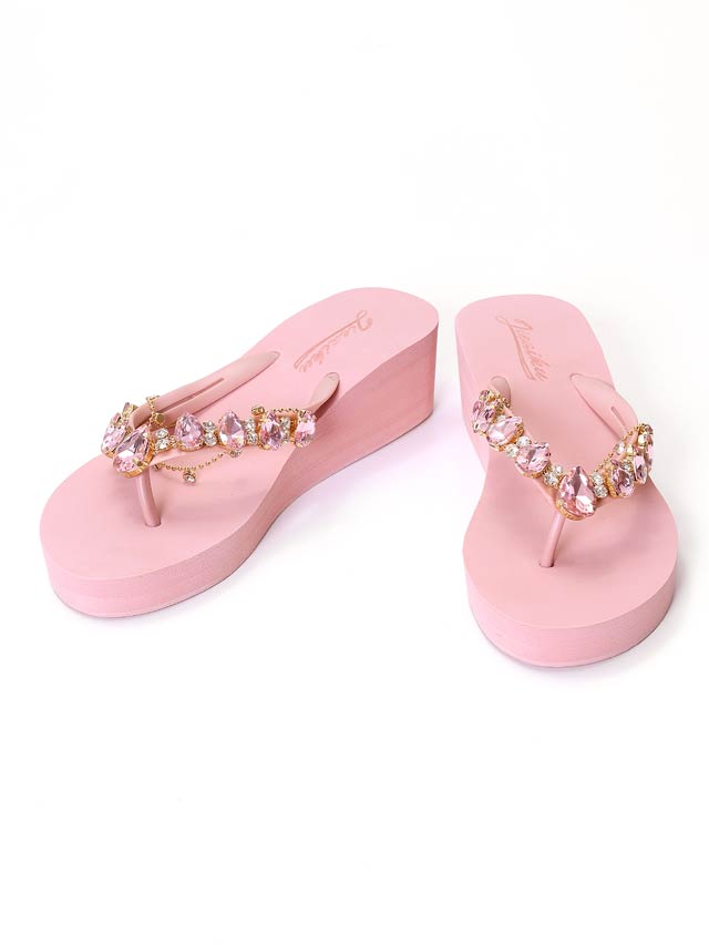 ドロップビジュービーチサンダル【dazzy beach/2025ビキニ】