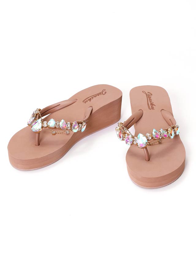 ドロップビジュービーチサンダル【dazzy beach/2025ビキニ】