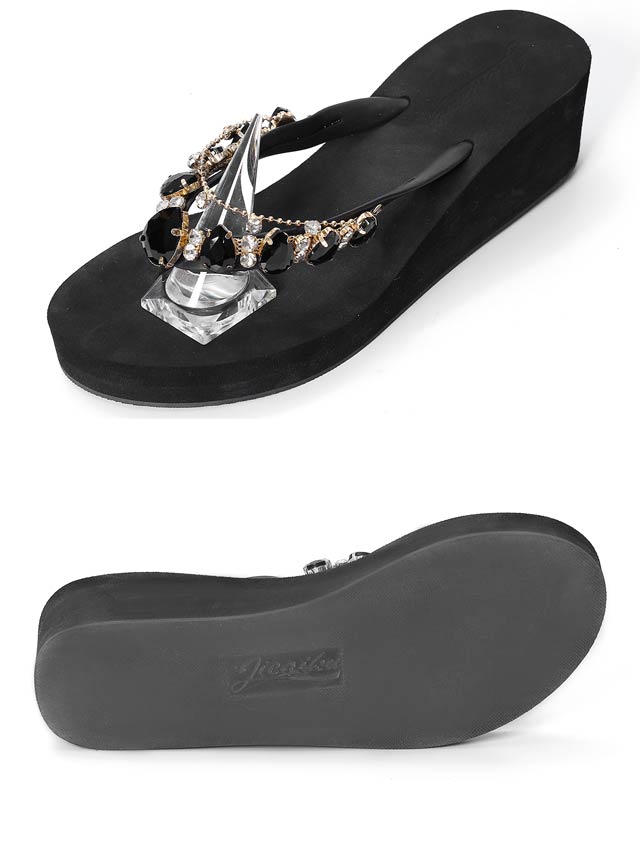 ドロップビジュービーチサンダル【dazzy beach/2025ビキニ】