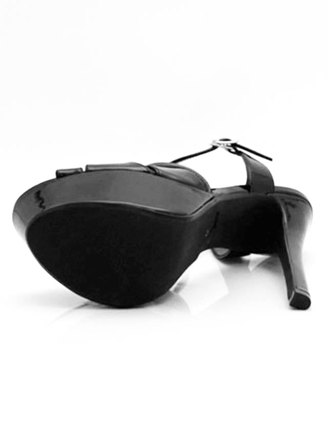 7/25再入荷![16cmヒール]クロスストラップサンダル[9005][Blue Butterfly]