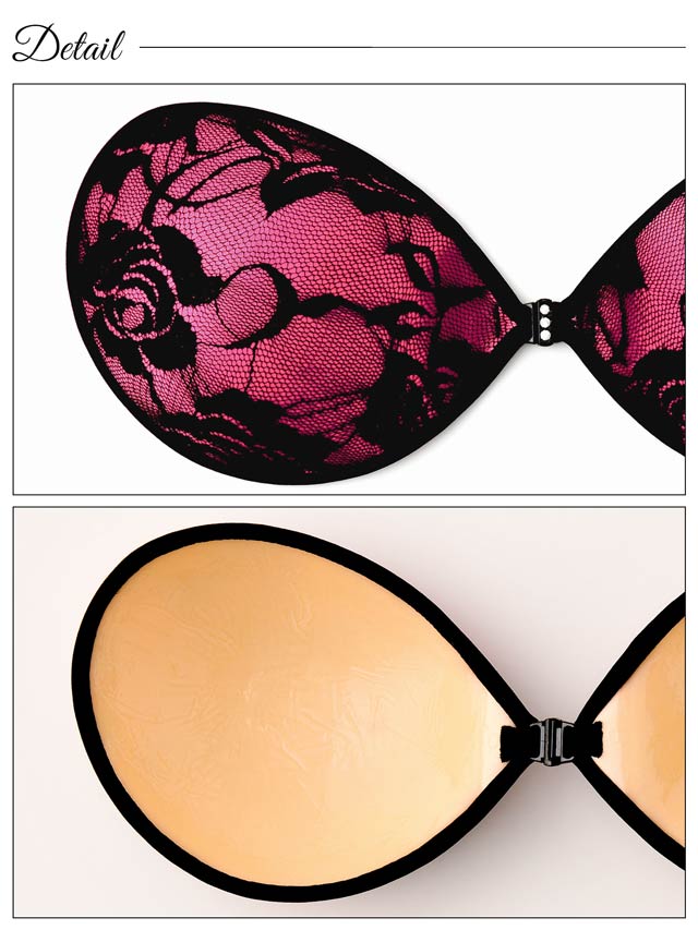 dazzyオリジナル総レースヌードブラ