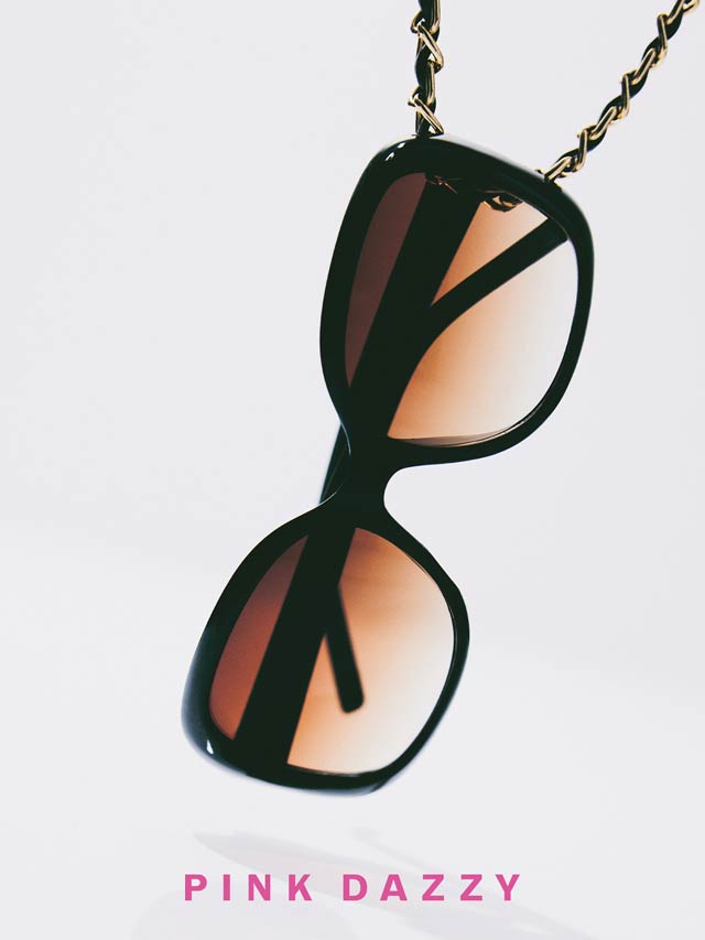 ディープブラウングラデーションスクエアサングラス