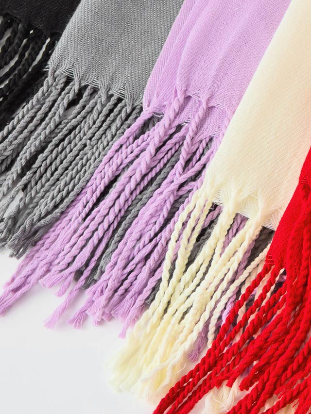 6/5再入荷! シンプルカラー大判ストール