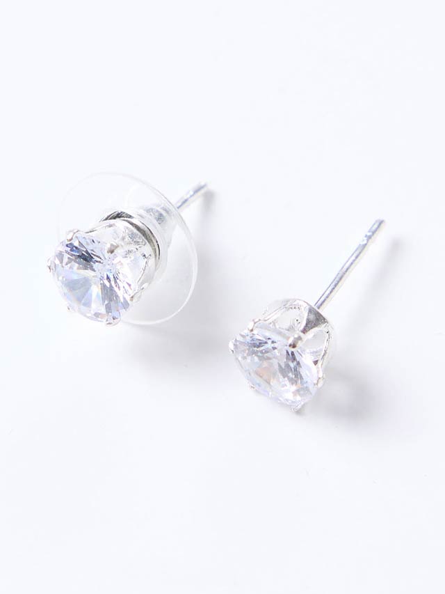 [2点SET]クリスタルドロップビジューネックレス＆ピアスセット