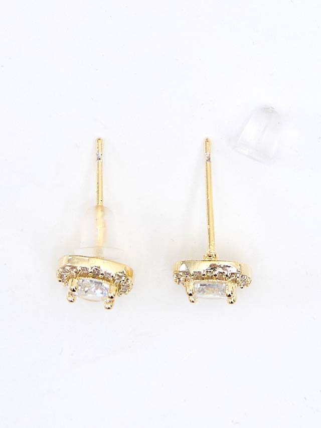 エレガントストーンビジューピアス３点セット