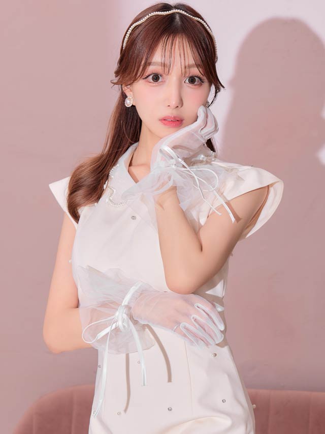 《ハロウィン早得★送料無料》ボリュームチュールリボングローブ【2025ハロウィン/コスプレ】