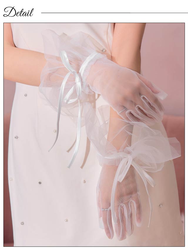 《ハロウィン早得★送料無料》ボリュームチュールリボングローブ【2025ハロウィン/コスプレ】