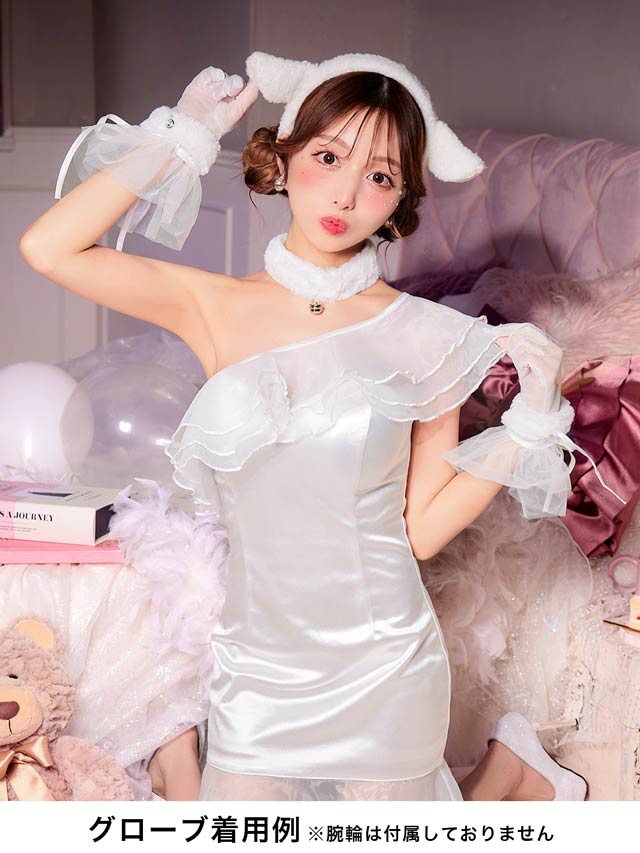 《ハロウィン早得★送料無料》ボリュームチュールリボングローブ【2025ハロウィン/コスプレ】