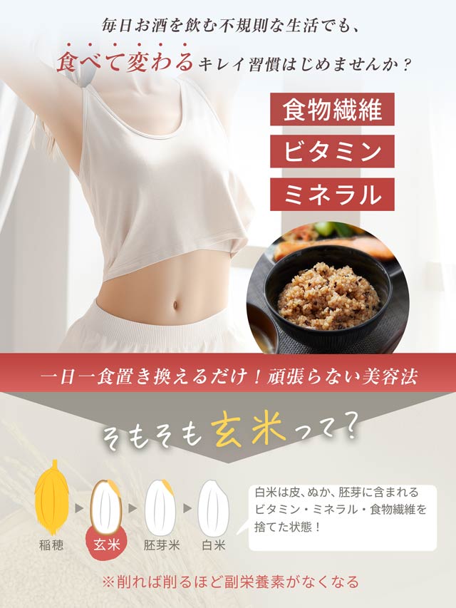 70% NEKASE GENMAI 玄米ごはん黒米ブレンド 24食セット