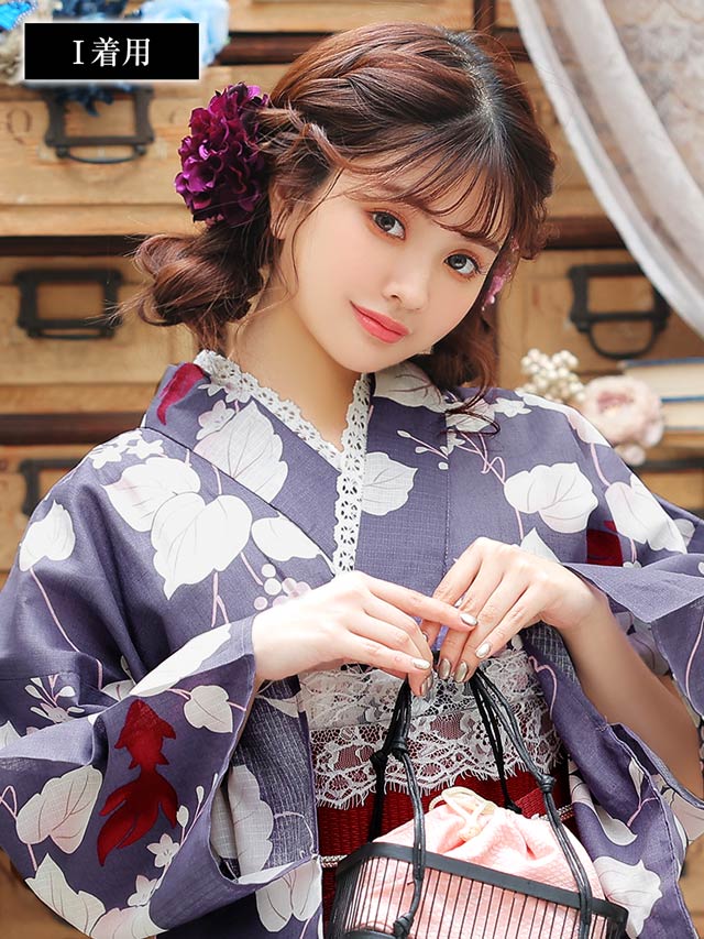 LARMEモデル加藤ナナ着用コサージュ【YUKATA by dazzy 2025】