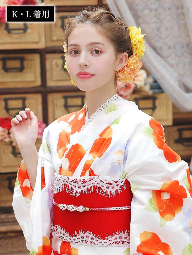 LARMEモデル加藤ナナ着用コサージュ【YUKATA by dazzy 2025】