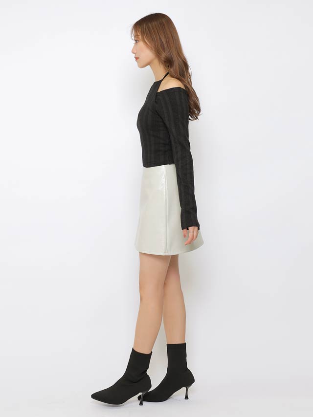 [SMサイズ]レイヤードオープンショルダー長袖ラウンジセットアップ[2サイズ展開]